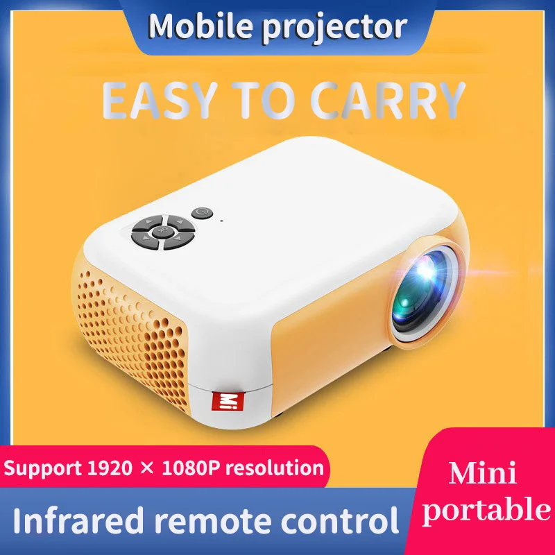 

Мини-проектор A10 с поддержкой 1080p, 4k, 2,4 ГГц