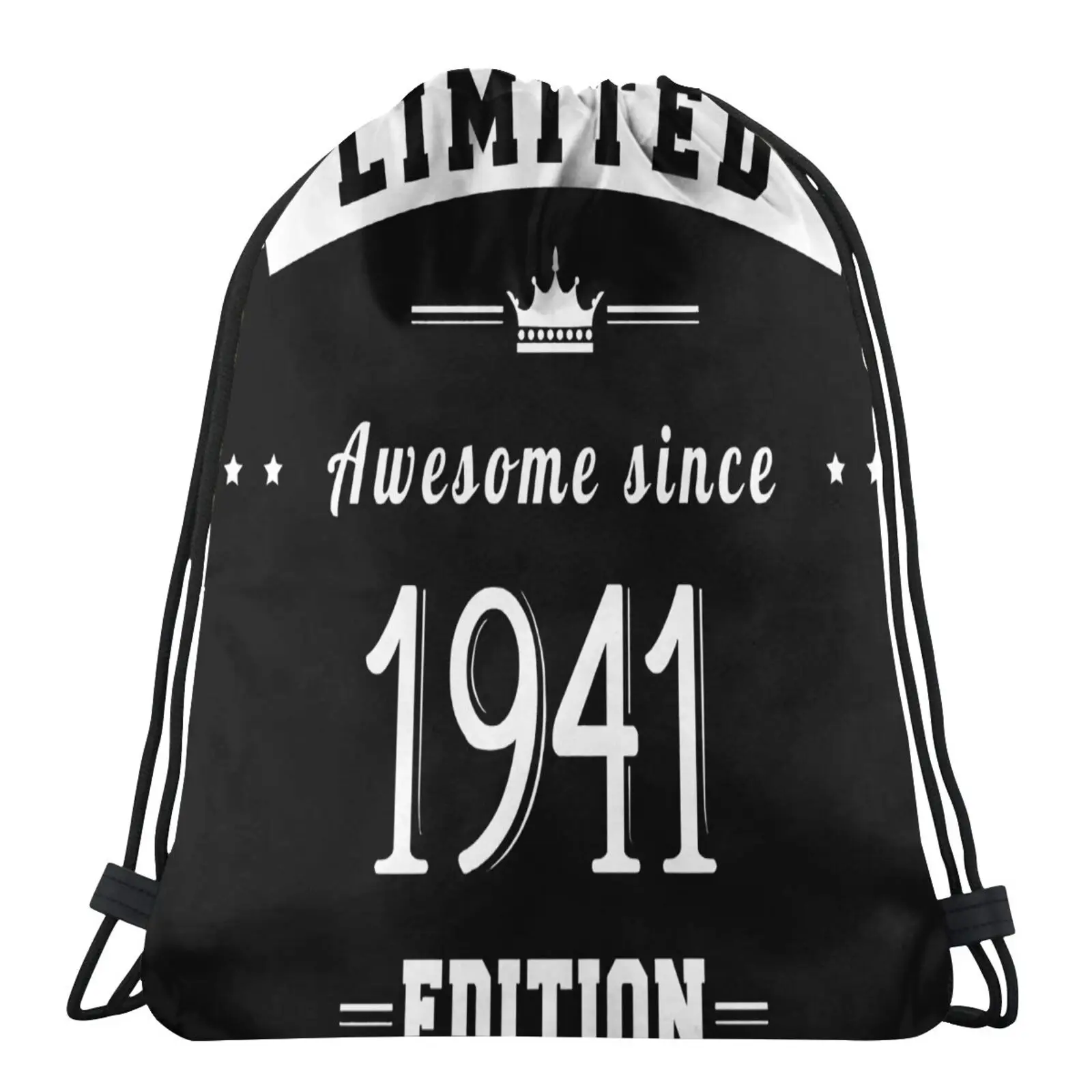 

Сумка тканевая для обуви, сумочка из ткани на шнурке для детей, день рождения 80, 80 лет