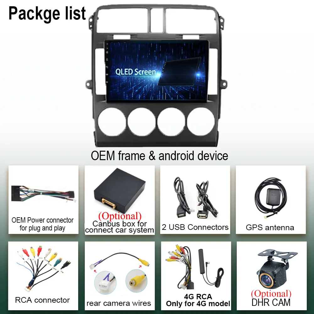 Автомобильный радиоприемник Carplay Android 13 для Kia Carnival UP GQ 2002-2006 GPS-навигация Стерео Auto