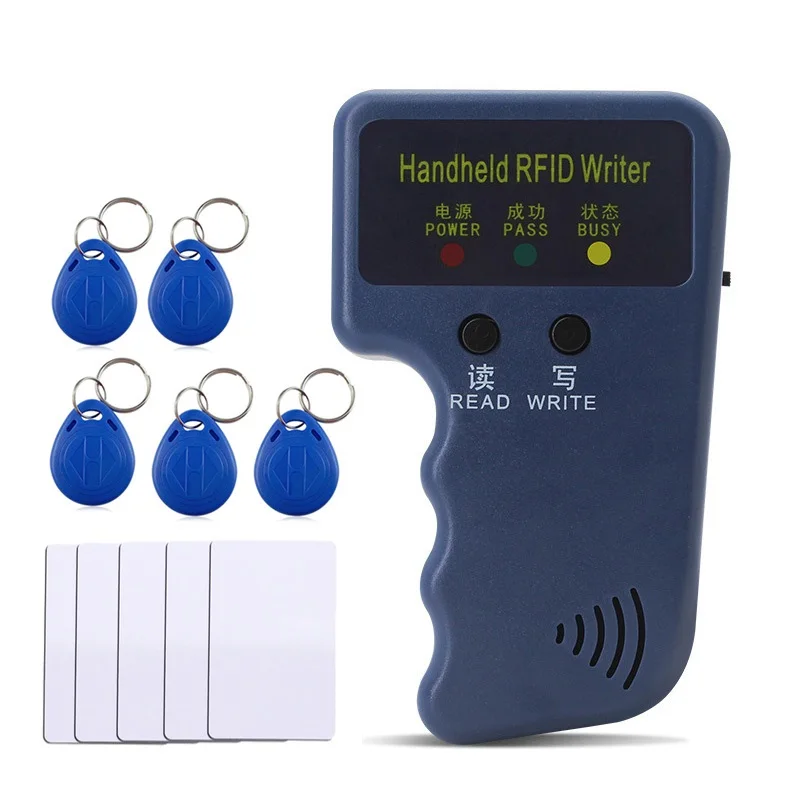 

Handheld Flipper Zero Duplicator Card Reader 125KHz EM4100 Video Programmer Writer Repetitive Wipe T5577 Handheld RFID Writer