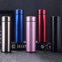 intelligent temperature measuring water cup led digital temperature display water bottle 304 stainless steel vacuum insulatedcup