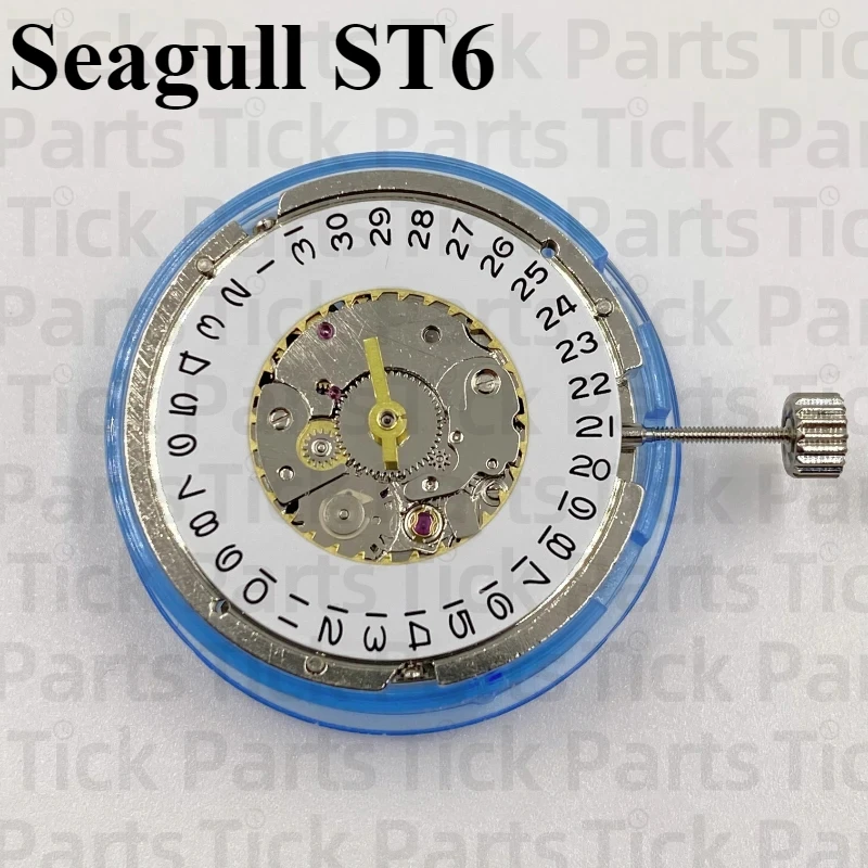 Аутентичные мужские часы Tianjin Seagull ST6 с 3 стрелками и одним календарем