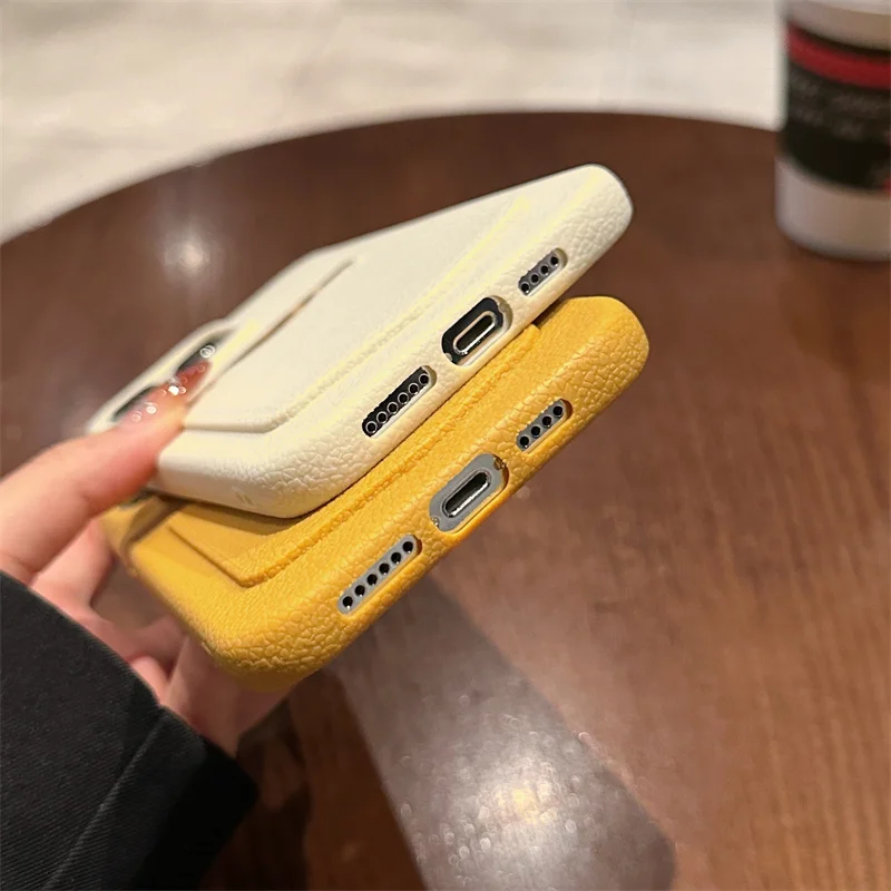 Модный чехол для телефона с отделением для карт ярких цветов для iPhone 16 Pro Max 15 Pro 14 13 Pro Max Защитная силиконовая задняя крышка для камеры (art.: 3920cb841f61b) - 3920cb841f61b