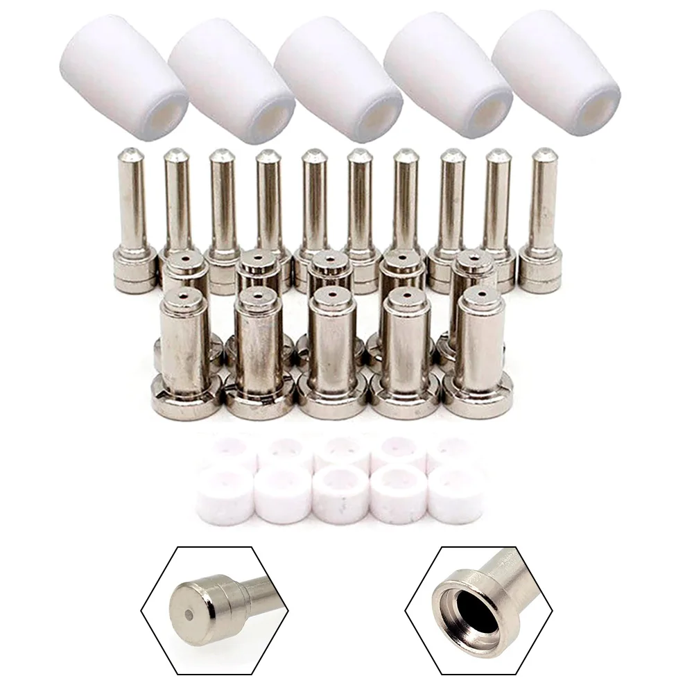

PT 31XT Plasma Electrode and Nozzle Kit 35pcs Set with 20862 Electrode and 30A 20860 Nozzle Reliable Performance