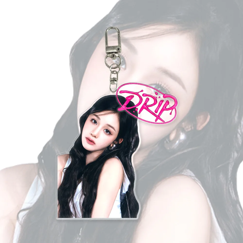 KPOP BABYMONSTER новый альбом DRIP брелок высокого качества акриловый кулон RUKA RORA RAMI AHYEON