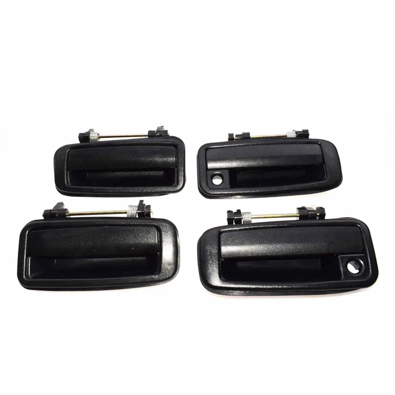 

12 PCS(Front Rear Left Right)Outside Outer Exterior Door Handle For Toyota Corolla 1988-1992 69210-12110 69220-12110
