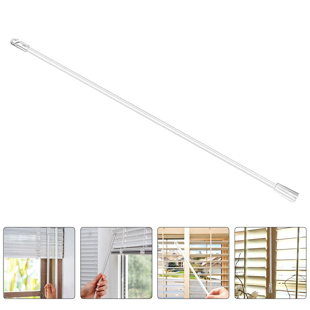 

Connector Blind Stick White Curtain Rod Tie Drapery Rods Wand Vertical Repair Pp Window Tilt