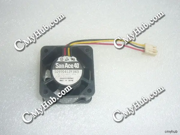 Для SANYO DENKI 109P0412F343 dc12в 0.05A 4028 4 см 40 мм 40x40x20 3pin охлаждающий вентилятор