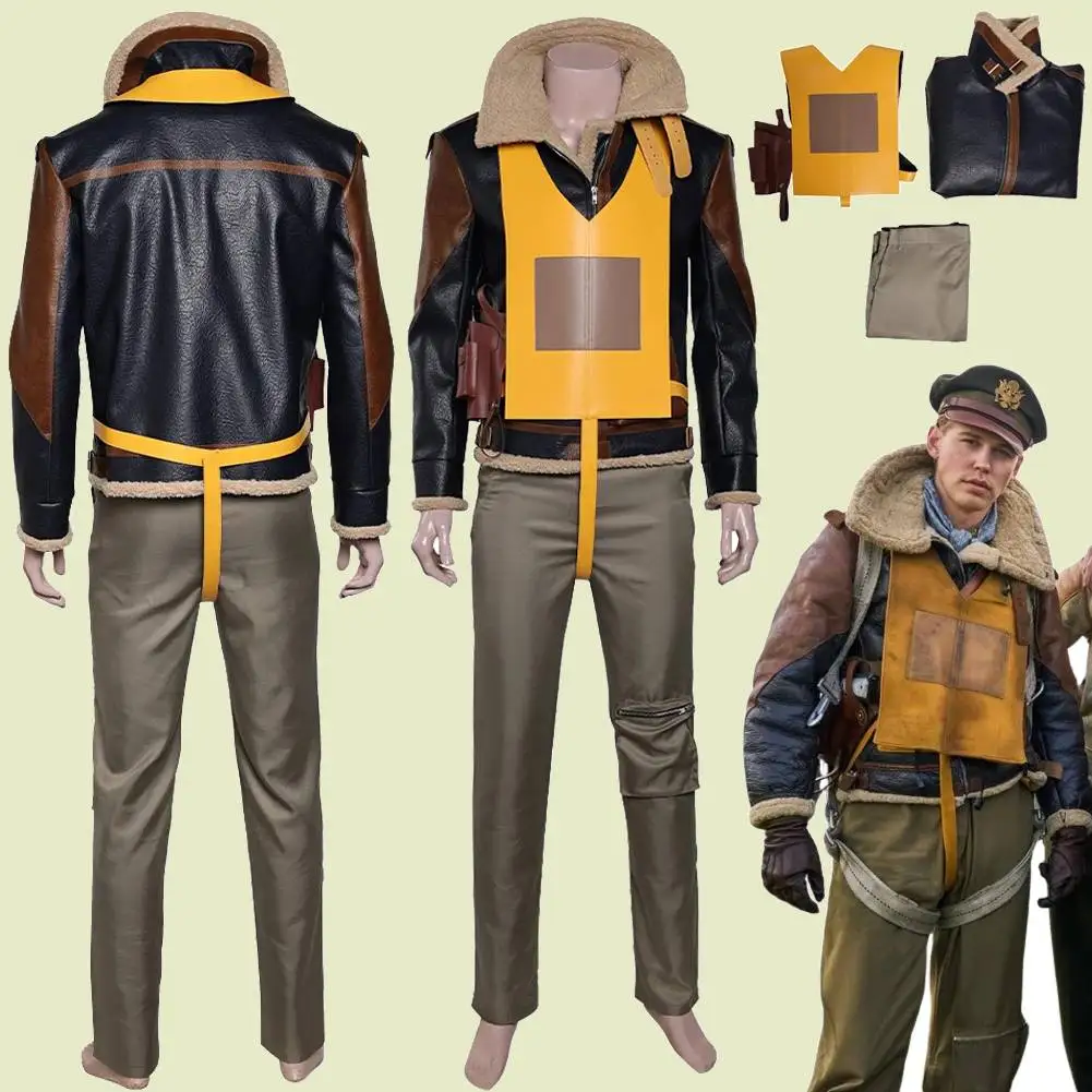 Мажорный костюм Gale Cleven для косплея мастеров Air 2024 из фильма пальто штаны жилет