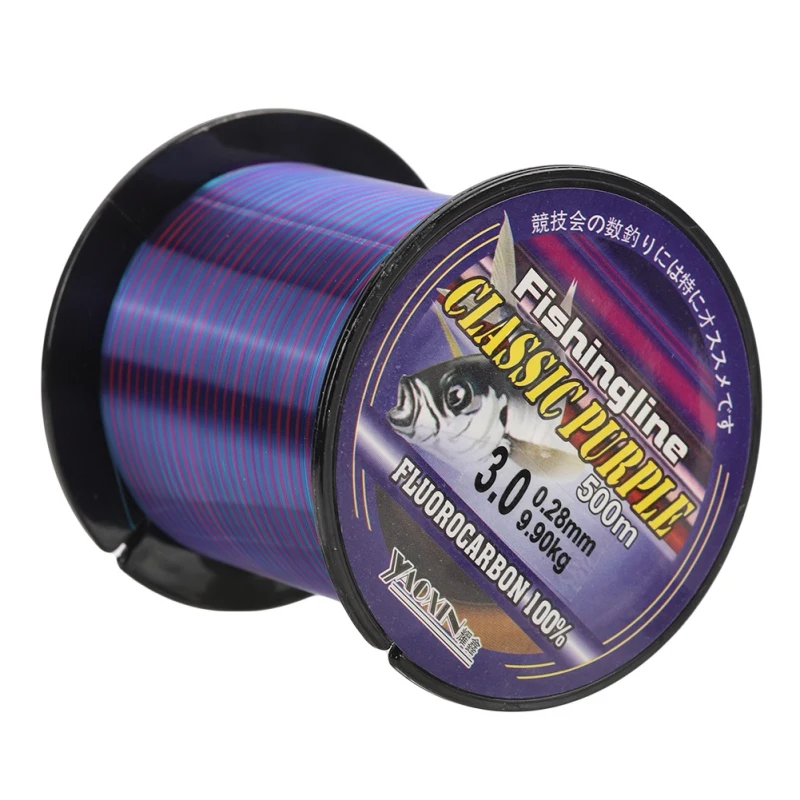 

500M Nylon Fishing Line Japanese Durable Monofilament Rock Sea Fishing Line Thread Bulk Spool All Size 0.4 To 8.0 fluorocarbon