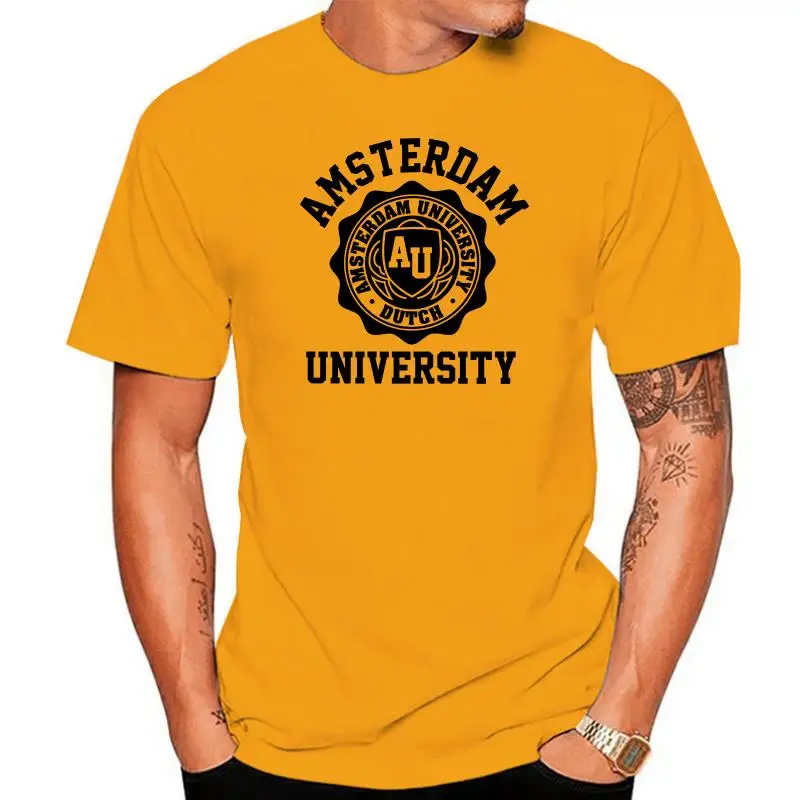

Amsterdam University Logo T-Shirt (All Colours and Sizes Available) men t shirt
