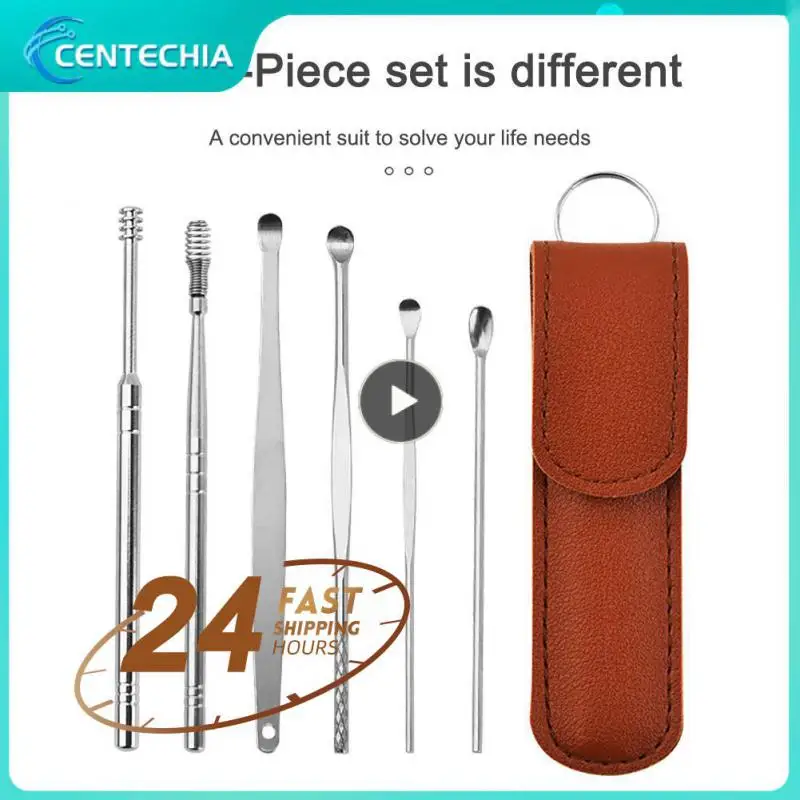 Инструмент Youpin для чистки ушей из нержавеющей стали бернакидка ложка ухода за