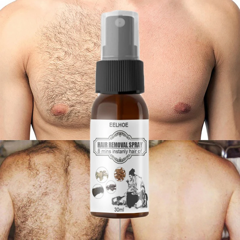 

Painless Hair Growth Inhibitor Permanent Hair Removal Spray Remove Intimate Parts Legs Body Armpit Hair Hair Depilatory 30ml