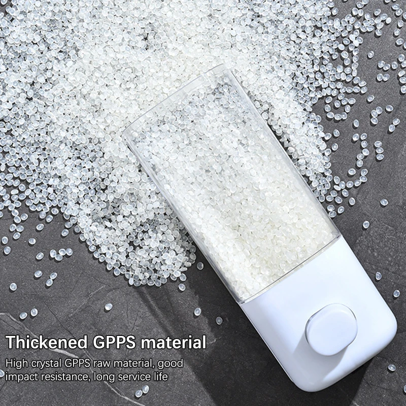 Новый дозатор для мыла ванной комнаты без перфорации с ручным прессом настенный