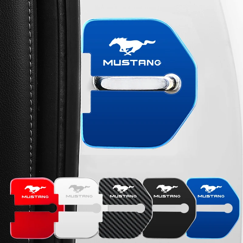 4 шт. Защитная крышка для замка двери автомобиля Ford MUSTANG 2005-2021 |