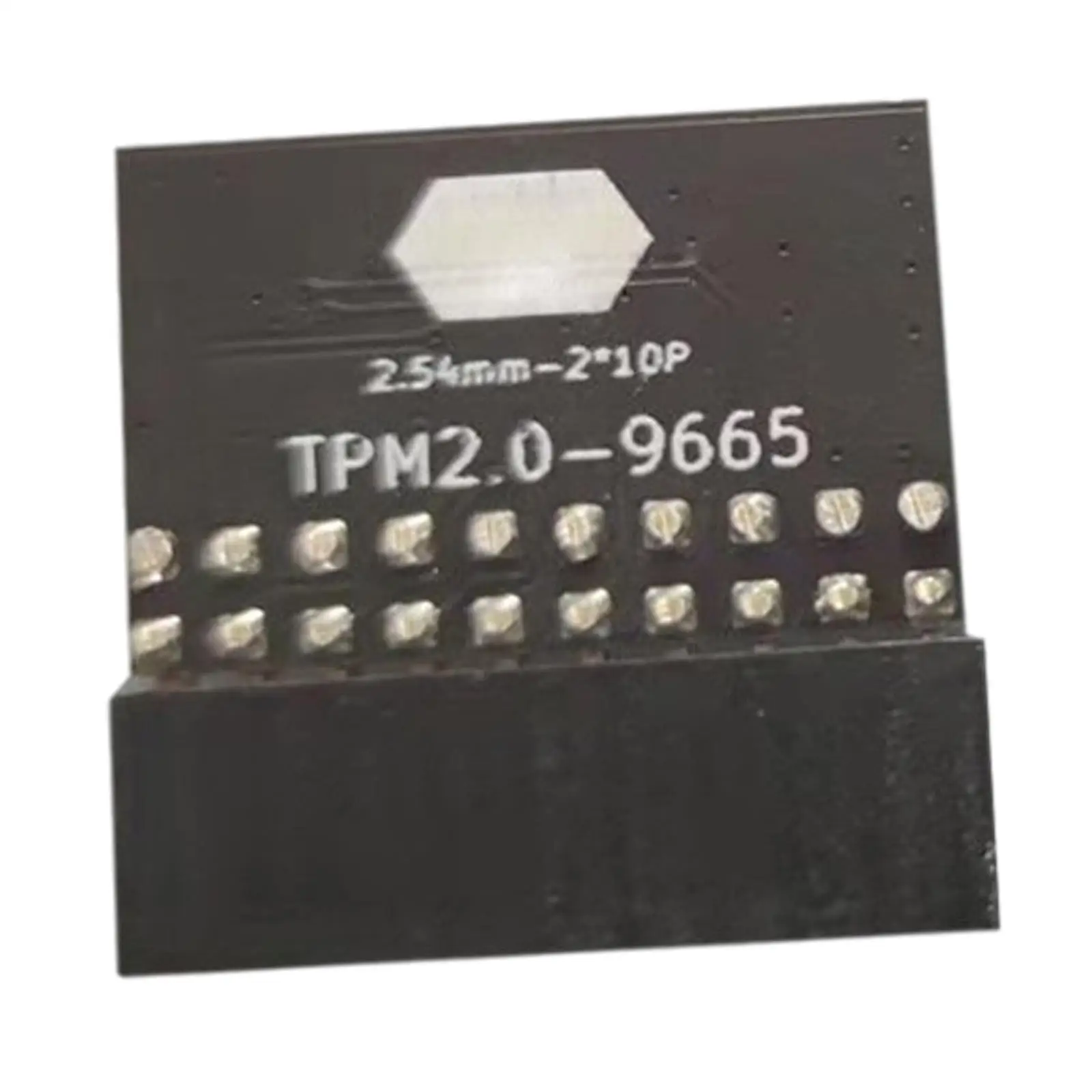 

20 Pin Protection Module Black Metal Lpc 20-1Pin Tpm2.0 Module for Tpm-L R2.0 for Gigabyte Gc-Tpm2.0 Accessories Replacement