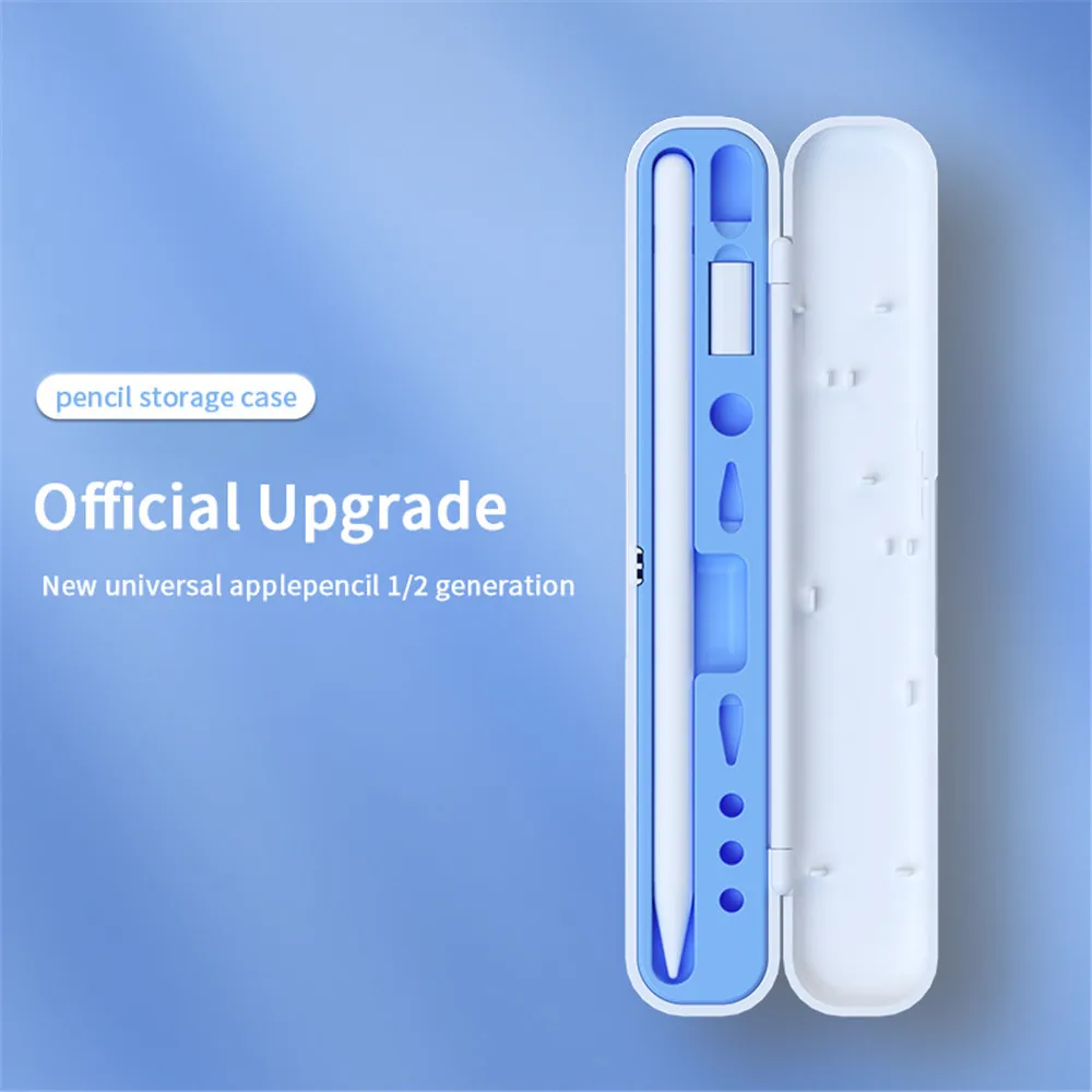 

Box For Apple Pencil 2 1 Cover Box For Apple Pencil 2nd Generation 1st Gen Stylus Pen Holder Protective Case Ipad Pen Accessorie