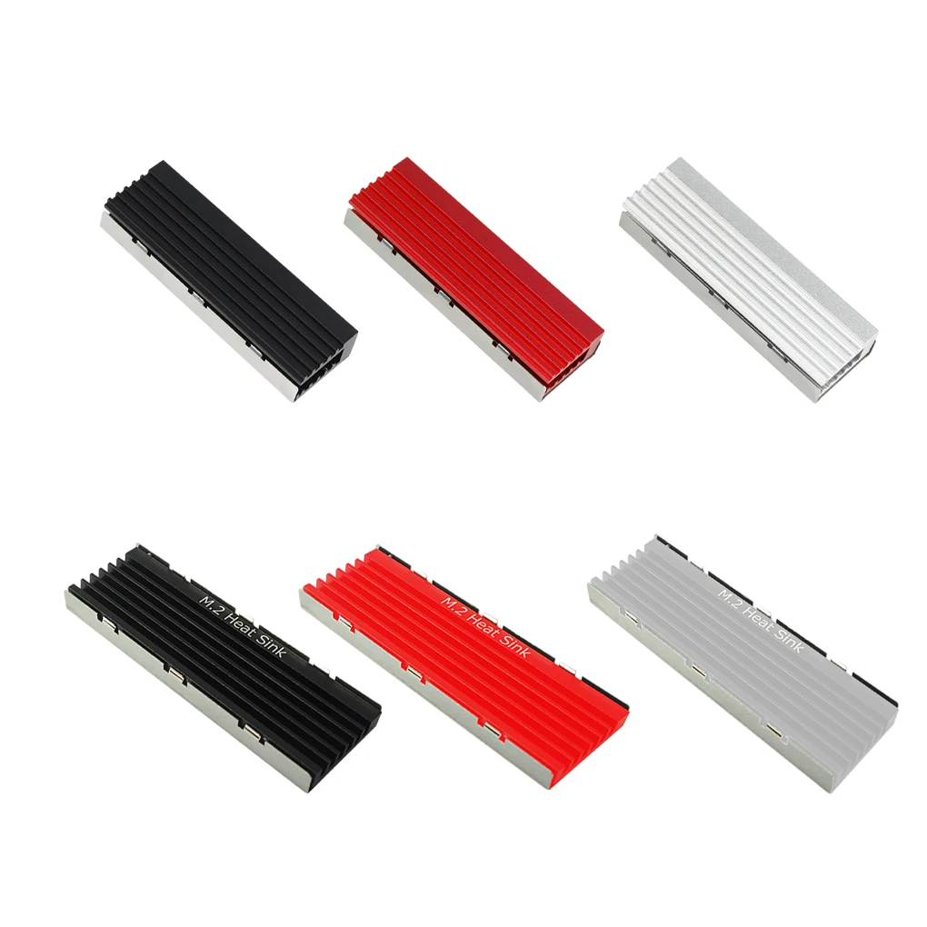 

Двухслойный радиатор для твердотельного накопителя SSD, простой в установке радиатор для твердотельного накопителя