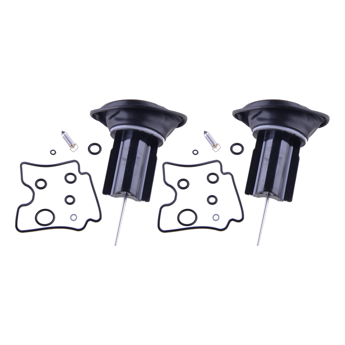 

2 Sets Motorcycle Carburetor Diaphragm Repair Kit Fit For Yamaha V-Star 1100 XVS1100 1999-2001 2002 2003 2004 2005 2006 2007