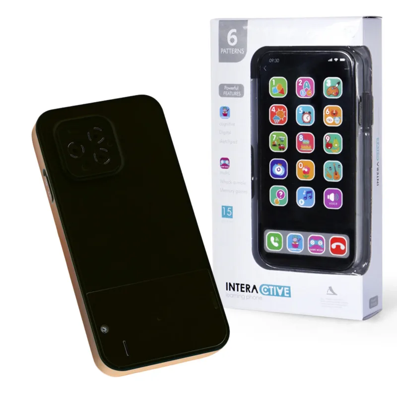 1 шт. Детский развивающий мобильный телефон