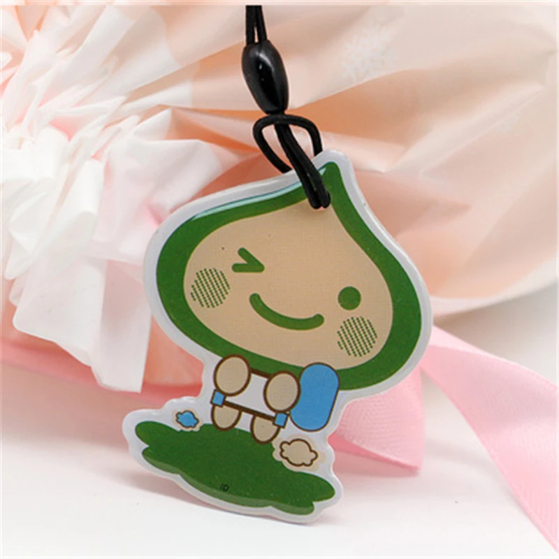 

1Pcs/lot EM4305 T5577 125Khz Rewritable RFID Keyfobs Cartoon Token Tag Blank Card Unstandard Mini Key Writable Badge Fob