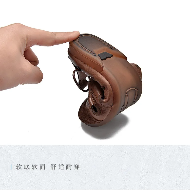 Туфли женские кожаные ручной работы мягкая обувь на плоской подошве туфли-туфли