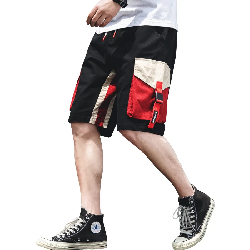 

2022 Summer Shorts Men's Casual Work Clothes Pants Pure Cotton Summer Loose Men's Capris Korean Sports Pants