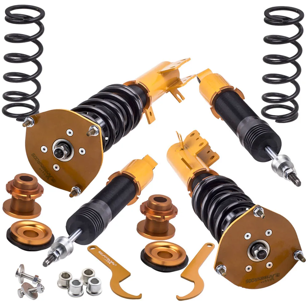 

Coilover Suspension Lowering Shock Struts Kit for Volvo 850 S70 V70 C70 1998-2000 Adjustable Height Shock Absorbers