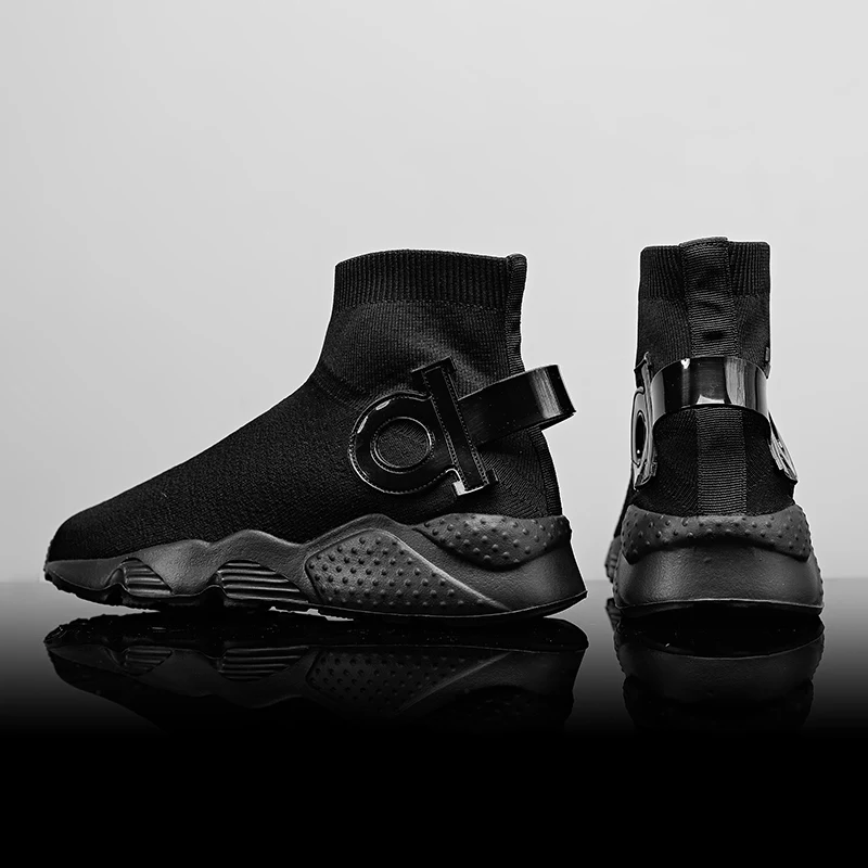 

Кроссовки мужские высокие ультралегкие, Повседневная модная Роскошная обувь