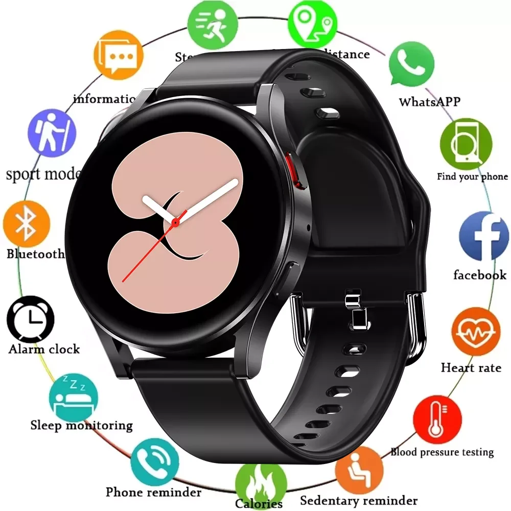 

Смарт-часы для мужчин и женщин с сенсорным экраном и фитнес-трекером