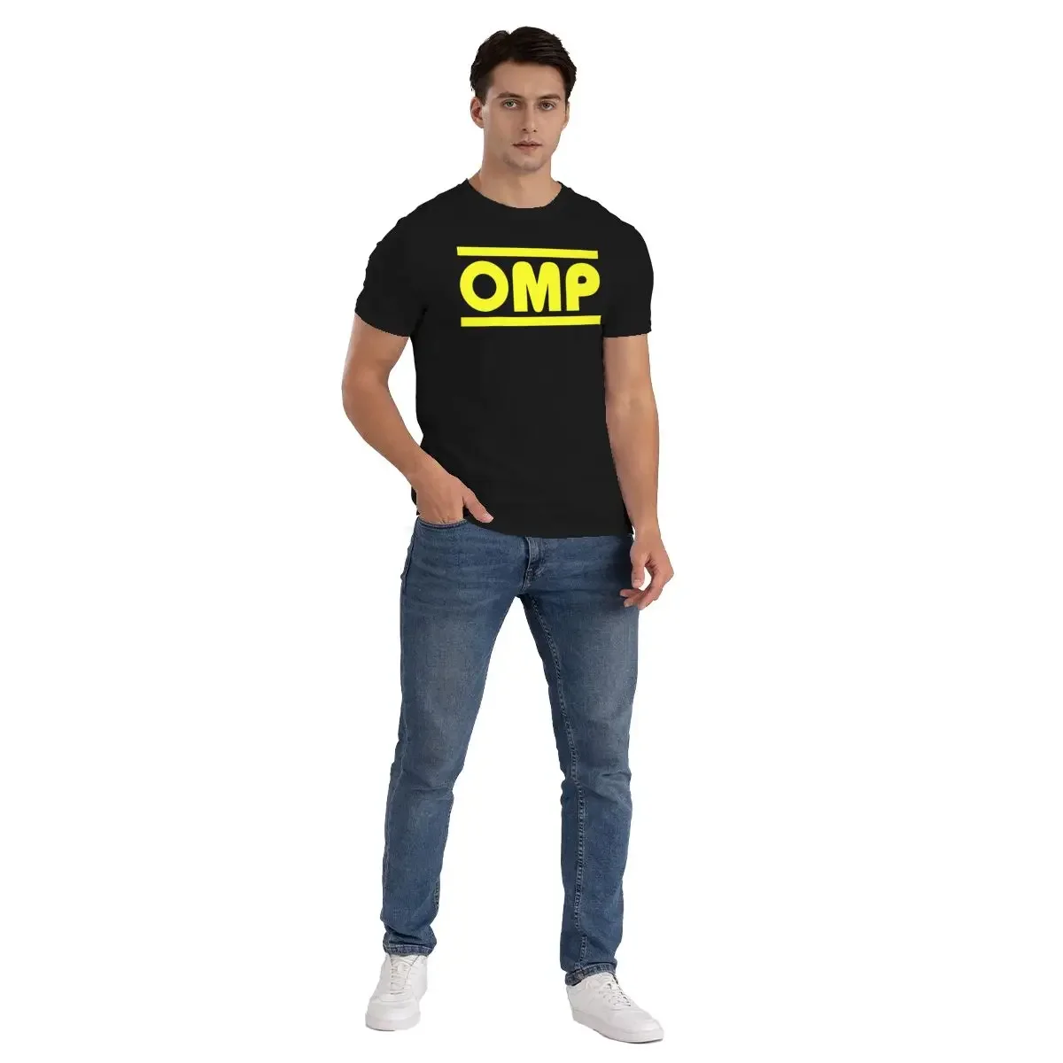 Omp гоночный аксессуар карт E ралли логотип Футболка мягкая забавная Удобная