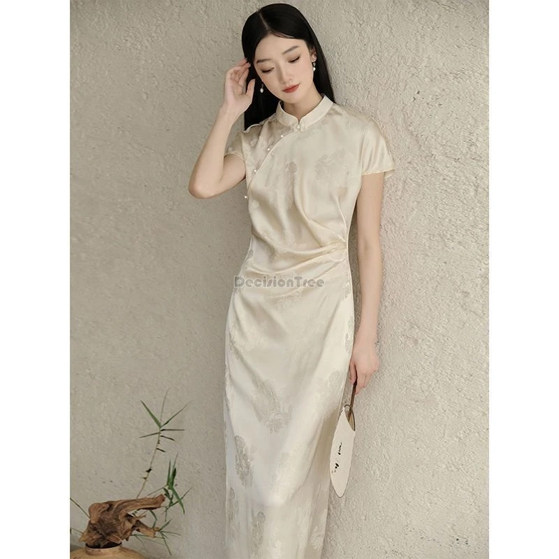 Женское летнее платье Cheongsam DecisionTree