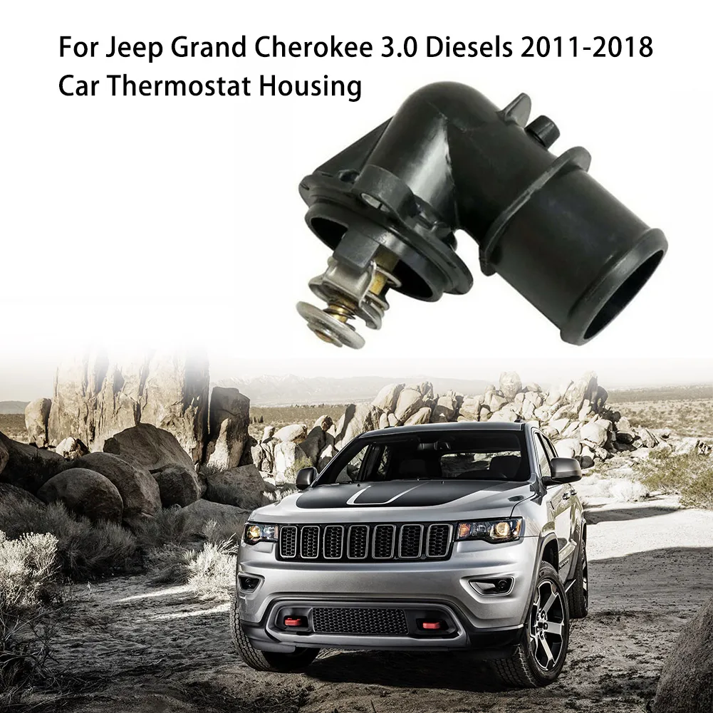 

Автомобильный корпус термостата 68253514 68253514AA ABS + металл для Grand Cherokee WK 3.0TD CRD 2011-2018 3,0 дизельный 2E6B5