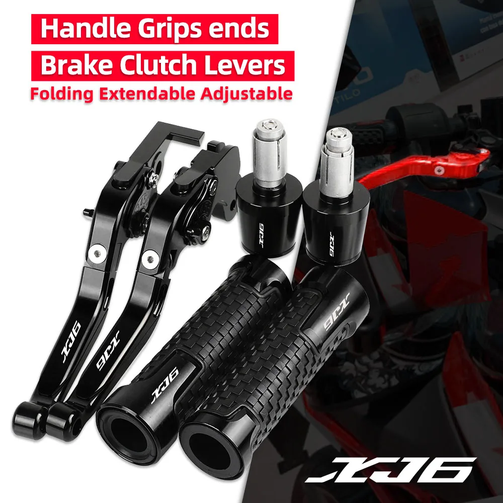 

Motorcycle Aluminum Brake Clutch Levers Handlebar Hand Grips ends For YAMAHA XJ600 S DIVERSION 1993 1994 1995 1996 1997-2003