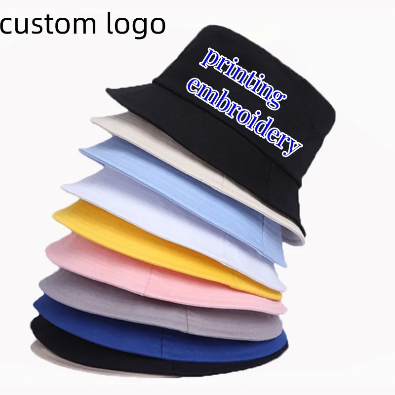 Панама с логотипом на заказ для мужчин и женщин хлопковая шляпа в стиле унисекс