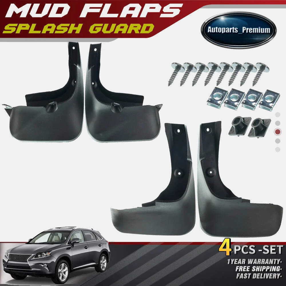 

4 шт., брызговики для Lexus RX350 RX450H 2010-2015