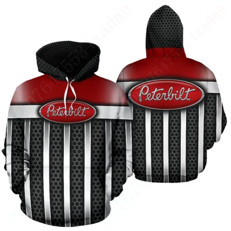 

Peterbilt Anime Zip Hoodies Casual Hoodies For Men Women Harajuku 3D Printing Sweatshirt Top Unisex Clothing Essentials Pullover