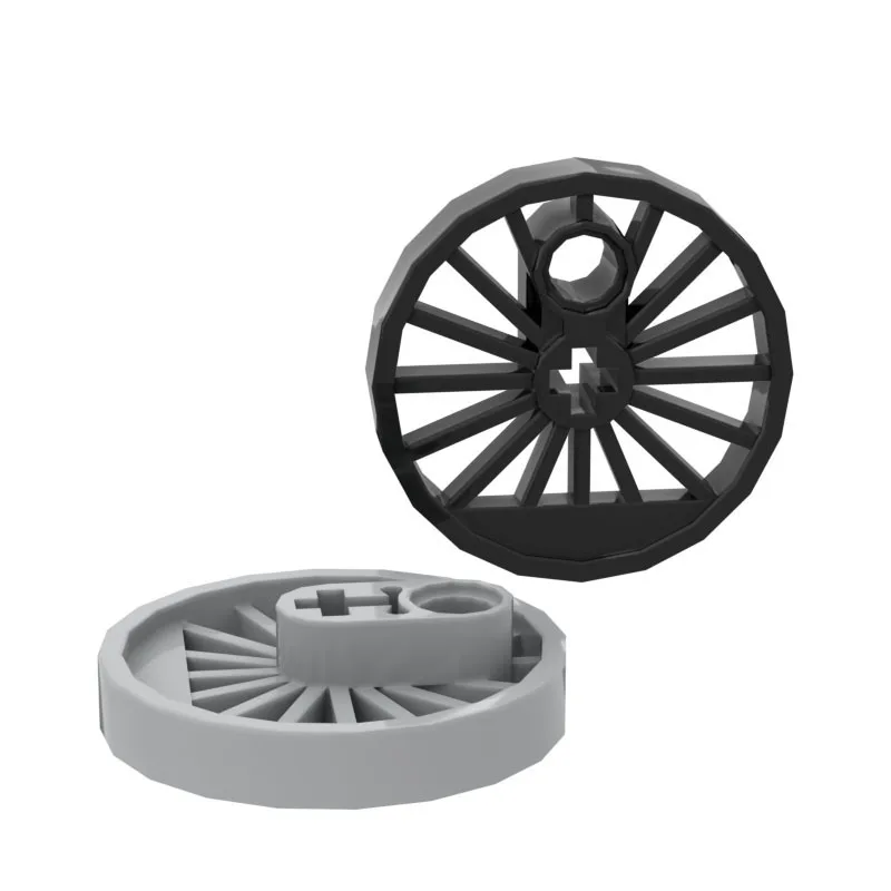 

10 шт., Детский конструктор «колесо поезда»