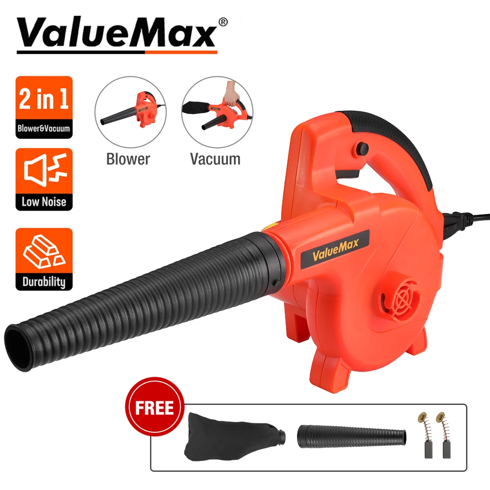 

2 IN 1 Garden Electric Blower Vacuum Cleaner for Leaf Blowing Dust Small Trash Computer Host Car Clearing Corded Handheld Blower