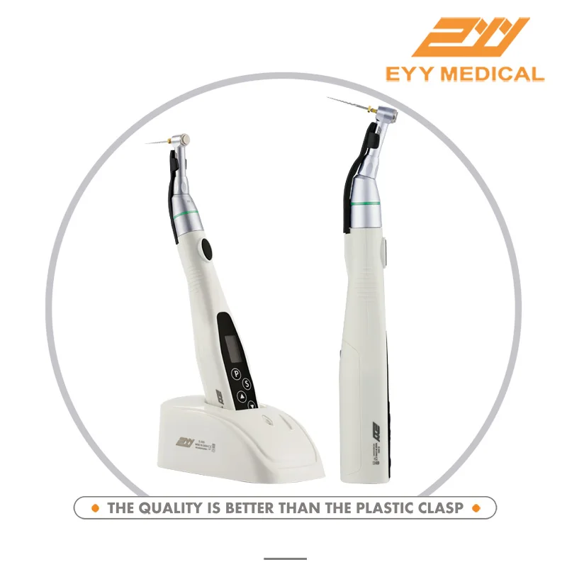 

Dental Wireless Endo Motor Root Canal Treatment 16:1 Reduction Contra Angle EYY Dentist Equipment Tools