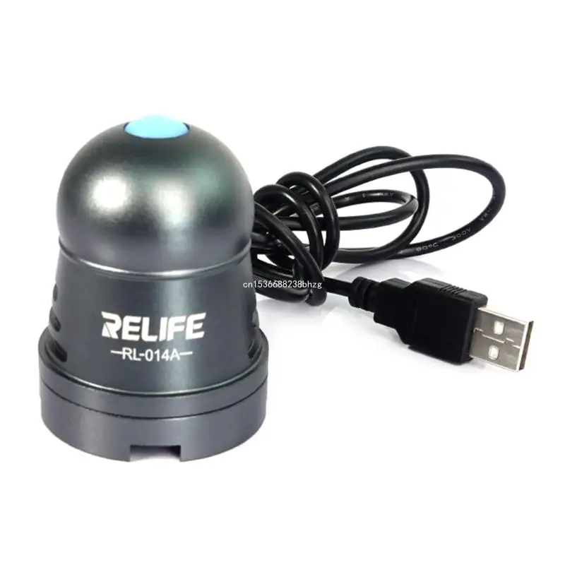 

RL-014A Светодиодная зеленая масляная лампа для ухода за телефоном УФ-лампа для отверждения Ультраяркий фиолетовый свет 8 секунд