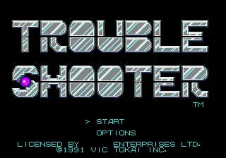Игровая карта Trouble Shooter 16bit MD для Sega Mega Drive Genesis
