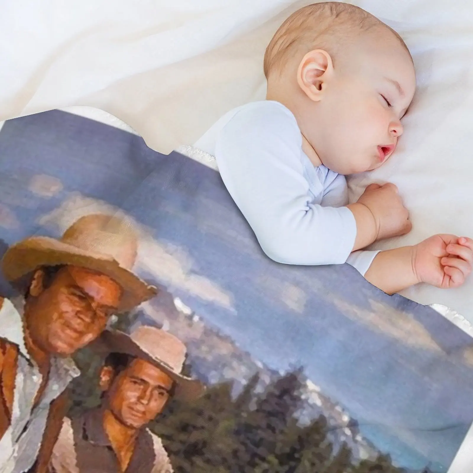 Фото Плед Bonanza Family, аниме-плед для дивана, детский, термальный, самый мягкий, для косплея, аниме-пледы. №3