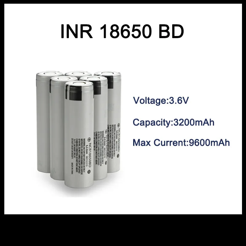 INR 18650 BD 3 6 V 3200mAh