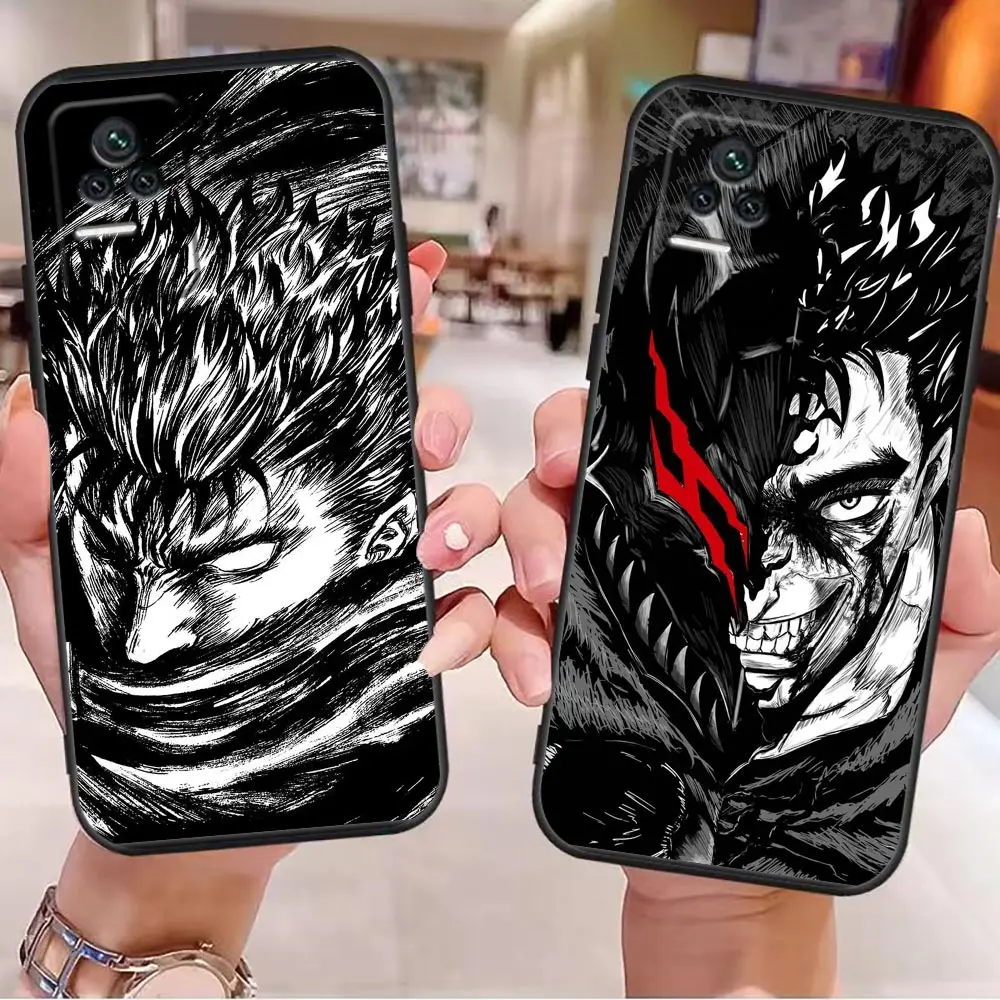 

Phone Case For Redmi K40 K30 K20 12C 10 10C 9T 9C 9A 9 8A 8 7A 7 6A 6 5A 5 4X 4A Pro Plus 5G Japanese Anime Guts Berserk Manga
