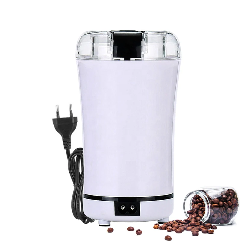 Electric Coffee Grinder Home Travel Portable Stainles Steel 