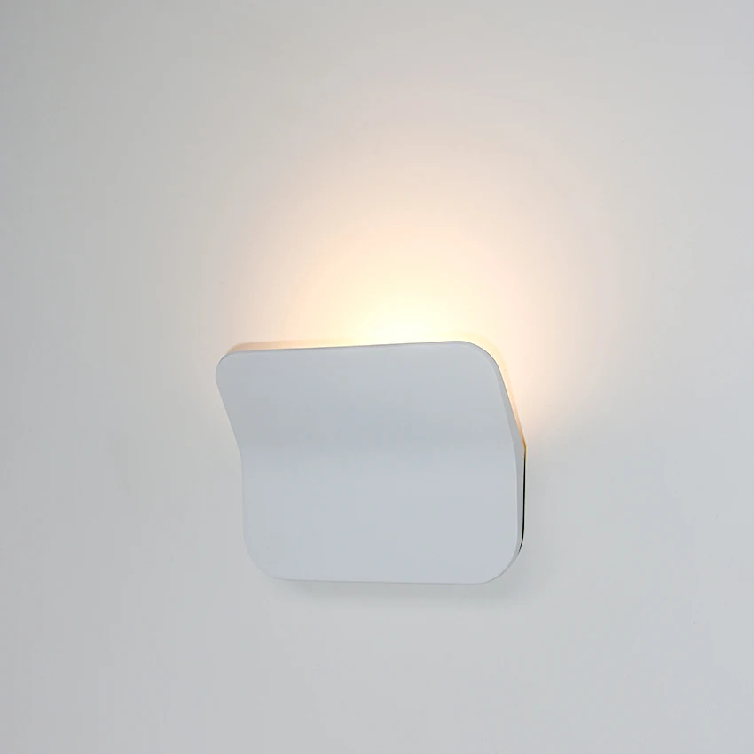 Home Decor Indoorr Wall Light Square Bedroom Headboard Nordic Modern Simple Art Decoration LED Aisle Wall Lamp