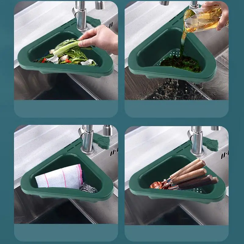 Уловитель еды для раковины дуршлаг овощей расширяемый фильтр