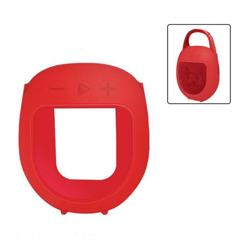 Чехол для динамика, противоударный мягкий силиконовый защитный чехол для JBL CLIP 5