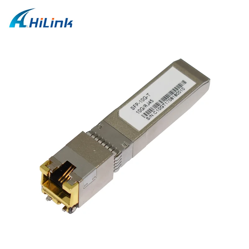 SFP-10G-T 10 Gigabit Ethernet RJ45 Электрический порт 10G SFP + до gbase-t 30M модуль приемопередатчика |
